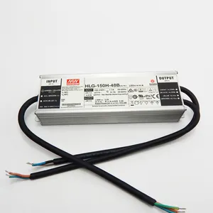 Original meanwell 40w to 600W led driver 48v led panel dimmable driver HLG-150H-48B MeanWell Power Supply