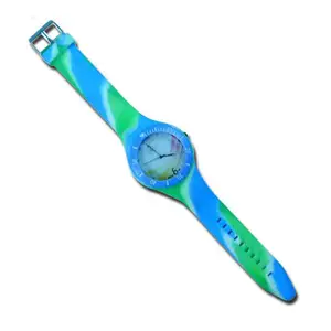 Reloj de silicona para niños, reloj digital de silicona con luz y parpadeante, ben 10