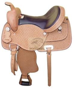 Silla de Montar de Cuero Suave Occidental de Primera Calidad, Asiento Cómodo con Herramientas Hechas a Mano para Montar a Caballo - Product Image 2