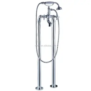 Free Standing <span class=keywords><strong>vasca</strong></span> da bagno rubinetto <span class=keywords><strong>miscelatore</strong></span> rubinetto <span class=keywords><strong>vasca</strong></span> <span class=keywords><strong>con</strong></span> doccia a mano, antico bagno Free Standing doccia rubinetto - Product Image 1
