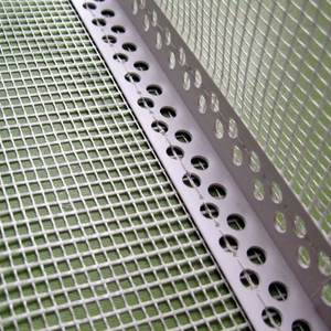 Esquina de PVC Perforada con Malla de Fibra de Vidrio/Perfil Angular (Fábrica) - Product Image 2