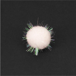Yongze mode diy fourrure boules de feutre porte-clés en gros de fourrure pom poms - Product Image 4