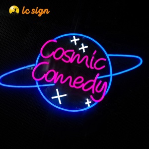 <span class=keywords><strong>360</strong></span> gradi ha portato l'insegna al Neon di fabbrica segni pubblicitari personalizzati logo rosa <span class=keywords><strong>Led</strong></span> insegna al Neon flessibile con pannello posteriore trasparente per interni - Product Image 5