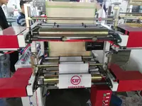 Máquinas automáticas de CP-600RT para hacer camisetas de plástico, bolsas de nailon en rollo, máquina de hacer bolsas de compras