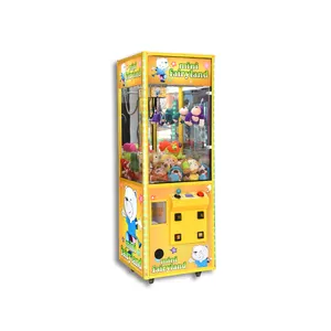 Entrega rápida grúa garra máquina expendedora muñeca colorido nuevo caja de juguete máquina de la garra