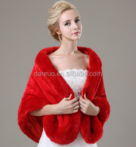 Champion / Ivory <strong>Faux</strong> <strong>Fur</strong> Wrap Shawl Coat <strong>Shrug</strong> Stole Cape, Wedding Bridal <strong>Faux</strong> <strong>Fur</strong> Wrap Shawl Coat <strong>Shrug</strong> - Product Image 4