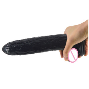 FAAK <span class=keywords><strong>Dildo</strong></span> Realistico a Forma di Frutta 20cm con Ventosa Giocattoli Sessuali per Adulti Plug <span class=keywords><strong>Anale</strong></span> in PVC Medicale - Product Image 4