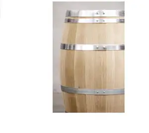 Big wooden storage barrel 225L