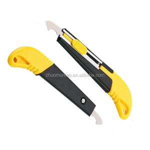 Coltello a Lama Fissa Industriale con Gancio in Acciaio SK5 per Lastre di Plexiglass, Supporto OEM - Product Image 1