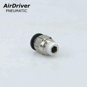 PC Push in Pneumatic Pipe Fittings Male Straight <strong>Quick</strong> <strong>Connector</strong> - Product Image 2