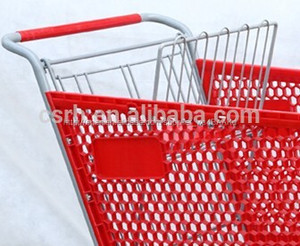 Rh-smp180 (<span class=keywords><strong>a</strong></span>) 180L 1025 * 550 * 1095 mm Plástico del carro de compras carro - Product Image 4