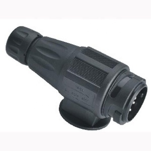 Vente en ligne à chaud 13 broches 12V Fiche de <span class=keywords><strong>remorque</strong></span> en plastique avec plaque NI Connecteur de support de <span class=keywords><strong>remorque</strong></span> - Product Image 1