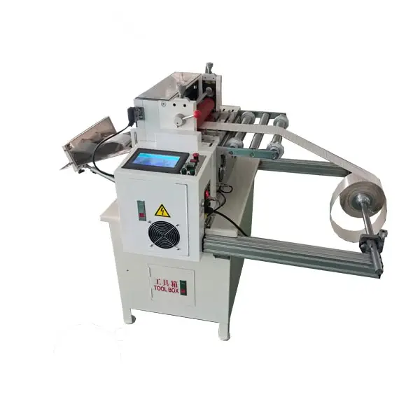 Automatic Thin Foil Jumbo Roll Sheet Cutting Machine