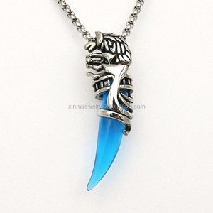 Homens Charmoso Pingente, Pingente de Dente Lobo Pingente Atacado Online