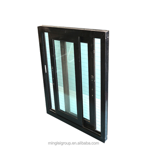 MINGLEI sécurité industrielle verre vinyle plaqué Upvc fenêtres et portes coulissantes Sri Lanka Grill Design ouvreur ventilateur d'extraction - Product Image 3