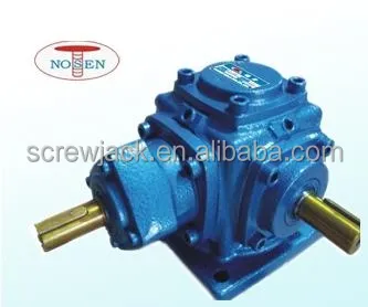 90 degree bevel gear reducer/right angle bevel gear reducer/worm drive gear box