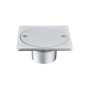 Cuadrado de alta resistencia cubierta de inodoro de latón drenaje en <span class=keywords><strong>el</strong></span> piso del sótano con tornillos - Product Image 1