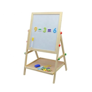 <span class=keywords><strong>Lavagna</strong></span> Multifunzionale in Legno a Doppia Faccia con <span class=keywords><strong>Lavagna</strong></span> <span class=keywords><strong>Magnetica</strong></span> 50x36cm, Ecologica per Bambini dai 36 Mesi in Su - Product Image 4