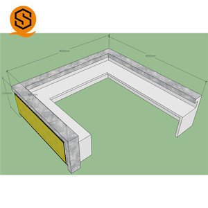 Superseptember Luxury Club <strong>Drink</strong> <strong>bar</strong> Counter Artificial Stone Led <strong>bar</strong> Counter - Product Image 3