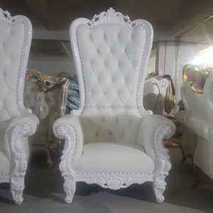 LC92 Bahasa Perancis <span class=keywords><strong>Baroque</strong></span> Tahta Kursi Pernikahan Tahta Kursi Perak Tahta Kursi - Product Image 4