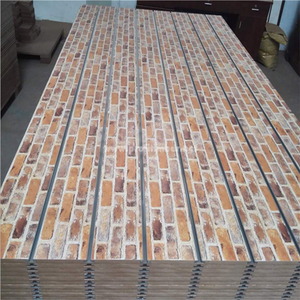 بيع المصنع مباشرة 15 مللي متر 18 مللي متر الميلامين واجه slatwall يمول المجلس - Product Image 1