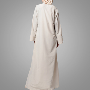 Dernier design Abaya contemporaine brodée en <span class=keywords><strong>voile</strong></span> Robe longue à manches longues <span class=keywords><strong>Kimono</strong></span> élégant Vêtements islamiques Abaya pour femmes musulmanes - Product Image 3