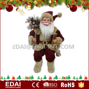 Personalizado de gran tamaño tela decoración de Navidad Santa Claus - Product Image 2