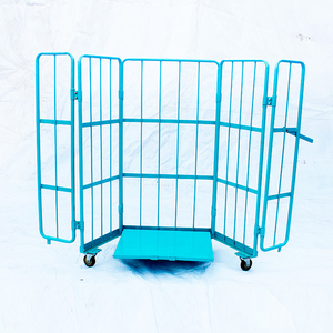 कस्टम तह बल्क कार्गो परिवहन गाड़ी संयंत्र परिवहन धातु ट्राली - Product Image 6