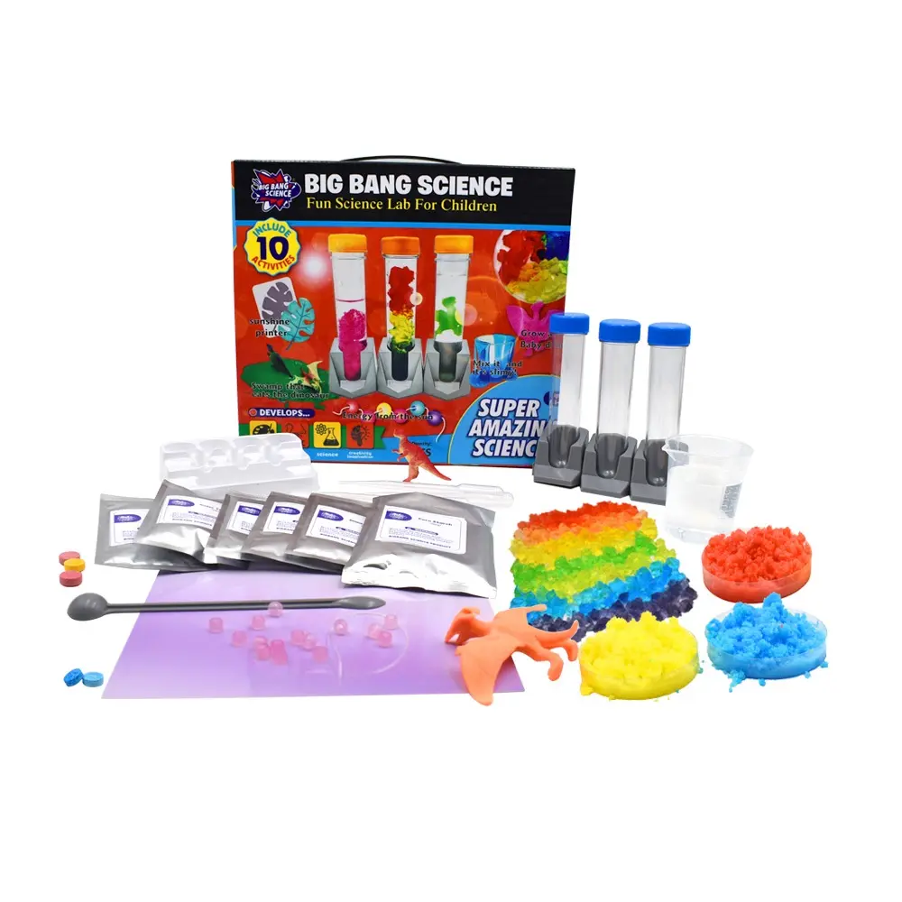 BIG BANG-kit de experimentos de ciencia, kit de Ciencia Química para niños