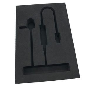 Đen Mật Độ Cao <span class=keywords><strong>EVA</strong></span> Xốp Bọt <span class=keywords><strong>Inlay</strong></span> Die Cắt Bọt Chèn Cho Hộp Công Cụ - Product Image 1