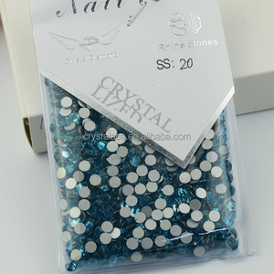 Directo de fábrica 10 Embalaje <span class=keywords><strong>bruto</strong></span> SS20 No Hotfix Bling Flat Back Nail Art Rhinestones - Product Image 2