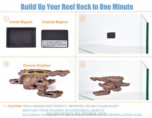 A.S. Br180 S Bio-Actieve Rotskeramiek Scaping <span class=keywords><strong>Aquarium</strong></span> <span class=keywords><strong>Live</strong></span> <span class=keywords><strong>Rock</strong></span> Functie Koraalrifrots - Product Image 5