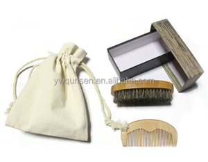Bambou barbe kit 100% sanglier poils barbe brosse et peigne pour la <span class=keywords><strong>maison</strong></span> et voyage - Product Image 4