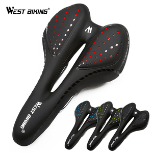 WEST ciclismo <span class=keywords><strong>bicicleta</strong></span> cojín suave silla asiento de <span class=keywords><strong>bicicleta</strong></span> impermeable ciclismo ensillar profesional transpirable <span class=keywords><strong>bicicleta</strong></span> de montaña Saddle - Product Image 4