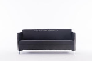Sofá de Recepción de Oficina Contemporáneo Alex HL-8001 en Piel Sintética - Product Image 4