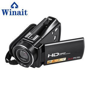 Risoluzione 24MP HDV-V7Plus 1080 <span class=keywords><strong>P</strong></span> full hd videocamera professionale microfono Esterno videocamera digitale - Product Image 3