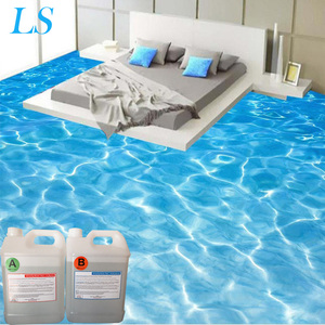 AmazingResin Liquido <span class=keywords><strong>3d</strong></span> Pavimento Auto-livellamento Epossidica Vernice per Pavimenti Per Decorato Piano - Product Image 2