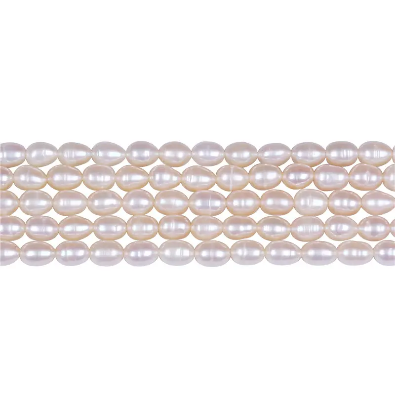 4-5mm Rosa suelta perlas de agua dulce perlas de cuentas