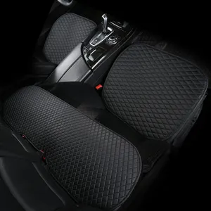 Housse de siège de voiture arrière antidérapante <span class=keywords><strong>en</strong></span> cuir PU tapis de coussin respirant pour fournitures de véhicule sport OEM voiture gris <span class=keywords><strong>Tesla</strong></span> <span class=keywords><strong>3</strong></span> jours ensemble complet - Product Image 3