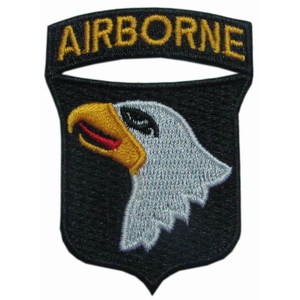 Seconde guerre mondiale US parachutiste <span class=keywords><strong>101st</strong></span> <span class=keywords><strong>Airborne</strong></span> Screaming Eagle patch - Product Image 1