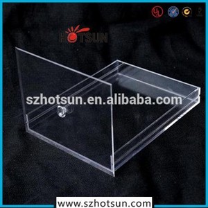 custom acrylique transparent boîte de chaussures nike avec tiroir - Product Image 5