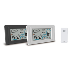 Tùy chỉnh Trạm thời tiết phong cách mới <span class=keywords><strong>LCD</strong></span> cảm ứng Key kỹ thuật số bảng báo động đồng hồ với cảm biến nhiệt độ đồng hồ thông minh cho nhà kỹ thuật số - Product Image 1