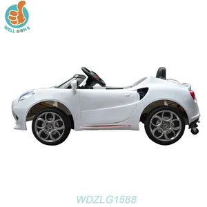 WDZLG1588小さな子供のためのR/C付きバッテリー式パドルおもちゃの車