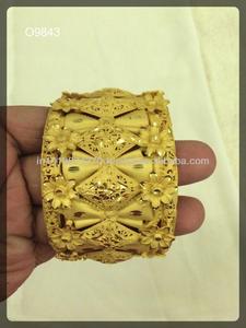 Bracelets de mode en or pour anniversaire de mariage et fiançailles pour cadeau matériel en or jaune - Product Image 1