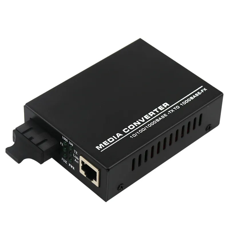 SC Ethernet Dual Fibra Ottica 1000 M per RJ45 Media Converter Prezzo