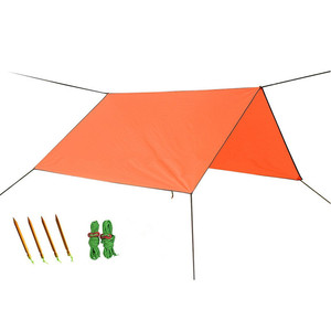 Woqi Waterdichte Custom Made Outdoor Lichtgewicht Onderdak Schaduw Tarp Voor Camping Strand Zonnescherm Onderdak - Product Image 1