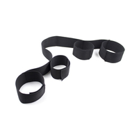 Andcuffs-Juego de bondage BDSM ex djustable, accesorio Rist nkle uffs con Lush orced