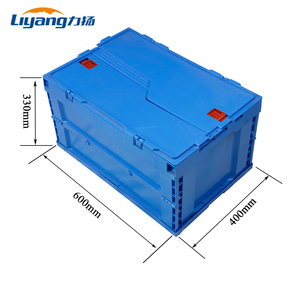 Euro Standard Folding Plastic Turnover Box Molding Fruit And Vegetables Transportation Crates