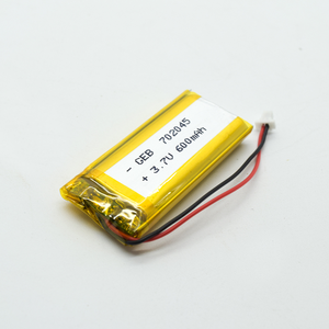 Batería Lipo Recargable 702045 de 3.7v y <span class=keywords><strong>600mAh</strong></span> para Equipo Médico - Product Image 3