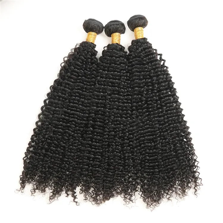 KBL 100% Mongolian human hair afro Kinky Curly weave 8A Grade Virgin Remy hair Black Women Hair Styles